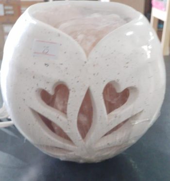 Lampara de sal lirio -25