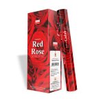 Sahumerios Hexa Darshan rosa roja